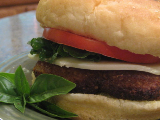 Eggplant Burgers with Tomato and Lettuce - Bulb Blog | Gardening Tips ...